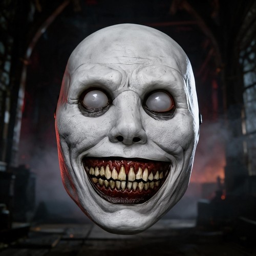 Halloween maske zombie clown - halloween,