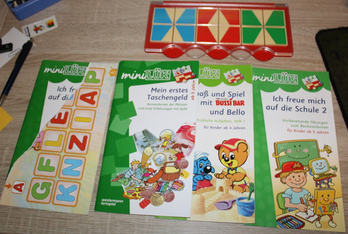 Mini lük set - +, 4