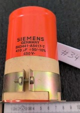 SIEMENS KONDENSATOR 450 V 410 μF  +50/-10%  B43441-A5417-T VINTAGE NOS
