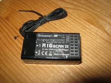 Empfänger Graupner R 16 Scan 35 Mhz A+B- Band 7052