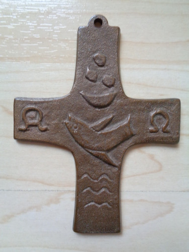 Bronze kommunionkreuz firmung - kommunionkreuz,