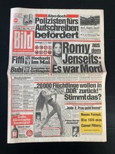 BILD ZEITUNG vom 7.3.1985 mit