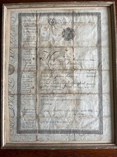 Napoleonischer Reisepass aus dem Jahr 1811, Frankreich  Heerlen (heut. Niederl.)