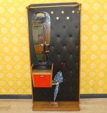 50er 60er Jahre Garderobe Hutablage Schirmständer Spiegel Kästchen verralux Flur