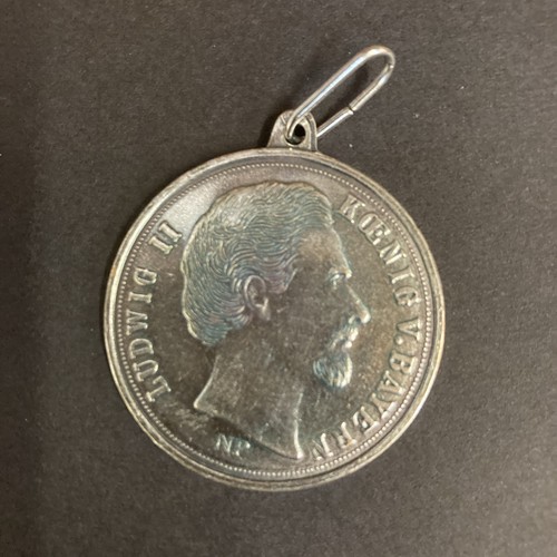 Gedenkmedaille könig ludwig - könig,