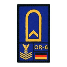 Bundeswehr Rank Patch mit