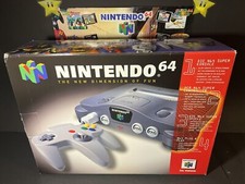 NINTENDO 64 KONSOLEN LEER OVP