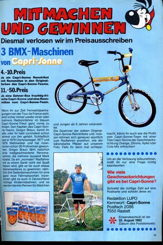 Capri sonne bmx - capri, --