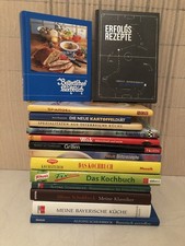 15 Bayrische Kochbücher KOCHBUCH  SET  ALFONS SCHUHBECK MÄLZER Spargel Wok Grill