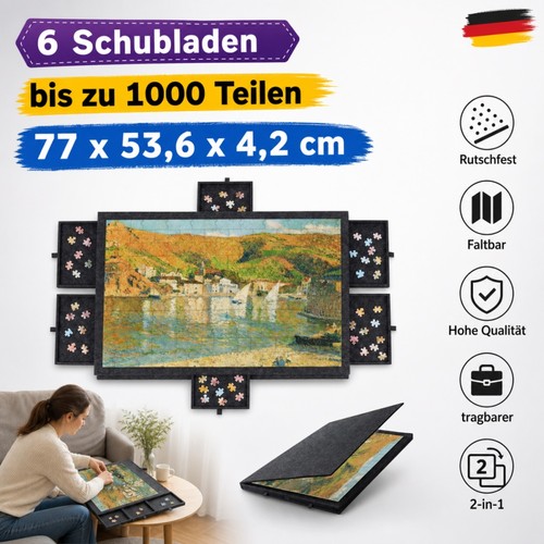 Puzzlebrett puzzletisch mit - puzzlebrett, 6