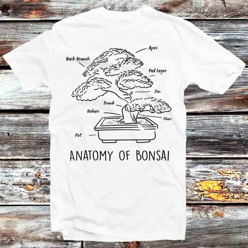 Shirt anatomy bonsai - of,