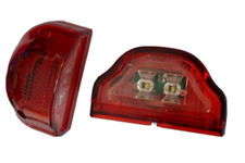 24V Rote LED Rear Number Plate