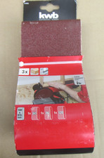 Schleif-Bänder Set  100x915mm Scheifband Schleifpapier / Aktion ContPal10aK6