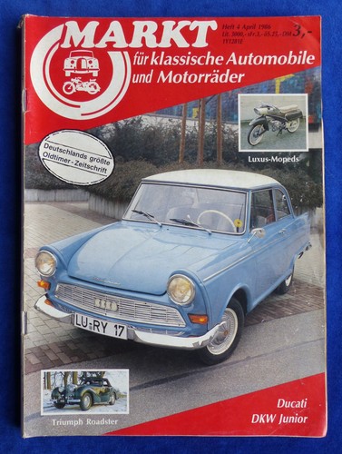 Oldtimer markt heft 1986 - oldtimer,
