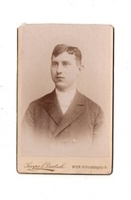 CDV Foto Herrenportrait / Karl