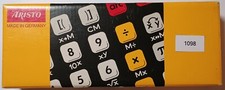 1098 Taschenrechner ARISTO Leerbox