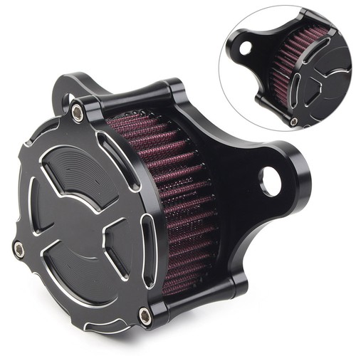 Schwarzer luftfilter roter - schwarzer,