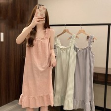 Karierter Damen-Schlafanzug