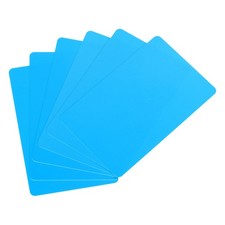 30 Mil blaue Blanko-PVC-Karte