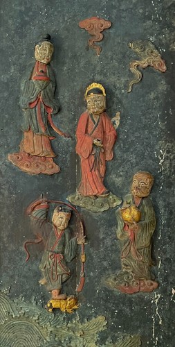 Antikes chinesisches wandbild - chinesisches,