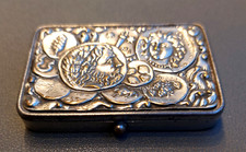 Kleine alte Deckeldose / Pillendose / Schnupftabakdose