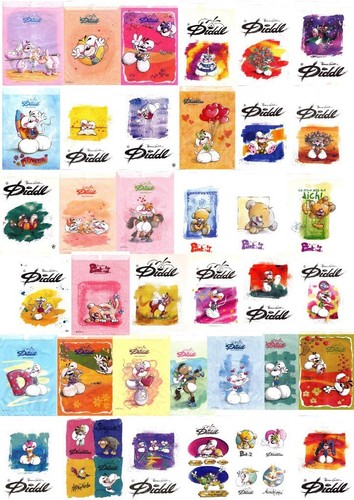 Diddl papiertüten dina5 - papiertüten,