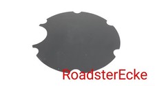 Fuel tank cap cover, carbon