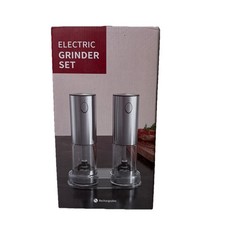 Variglas Salz Und Pfeffermühlen Elektrische 2Er Set Mit USB Wiederaufladbarer,