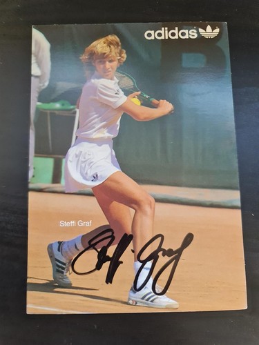 Steffi graf autogrammkarte - steffi,