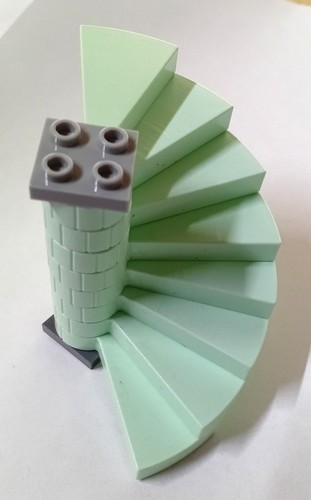 Lego wendeltreppe hell aqua - lego, in
