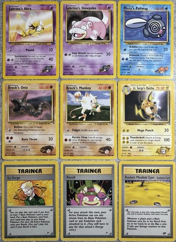 Pokémon gym - 9x,