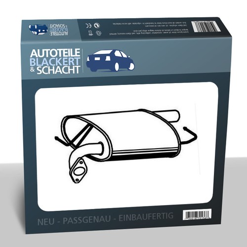 Auspuff endtopf für - für, mazda