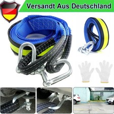 Abschleppseil Abschleppgurt 5 Meter 8T 8000Kg LKW, PKW Bergungsseil mit 2 Haken