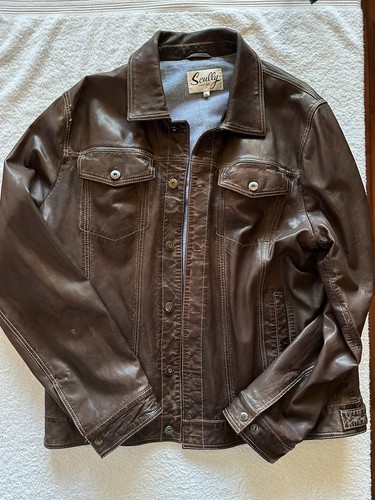 Scully lederjacke herren - lederjacke,
