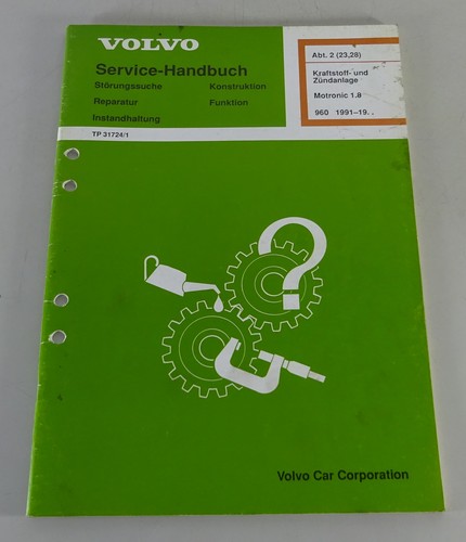 Werkstatthandbuch volvo 960 - werkstatthandbuch,