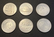 6x 10 Euro 2005 Gedenkmünze