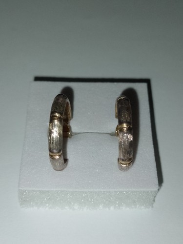Vintage creolen clips ohrringe - creolen,