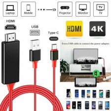 USB Typ-C auf HDMI Konverter Kabel 4K HD TV Adapter für Samsung Huawei Macbook