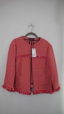 Laurel Jacke Neu 40 L rot pink