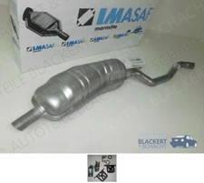 IMASAF ESD Auspuff Endtopf für BMW 5er E34 Limo + Touring 520i 24V + Zubehör