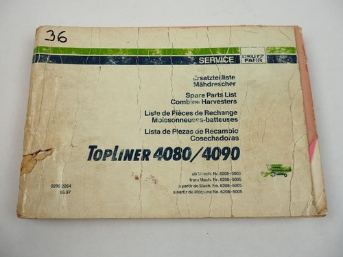 Deutz fahr topliner 4080 - 4080, 4090