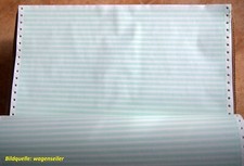 Tabellierpapier, Endlospapier