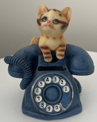 Spardose katze auf telefon - spardose,