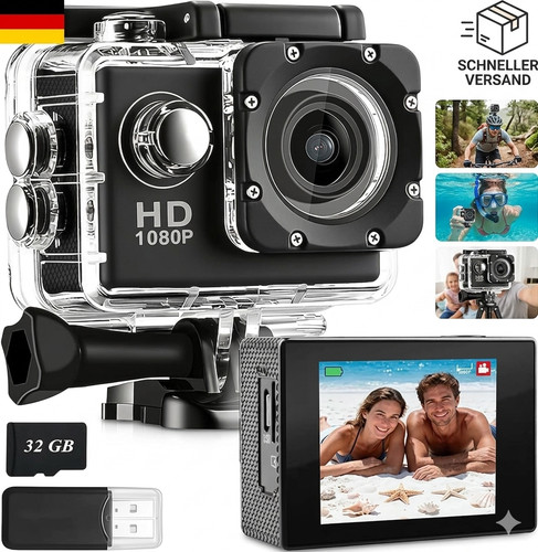 Action cam fhd 1080p 12mp - action,