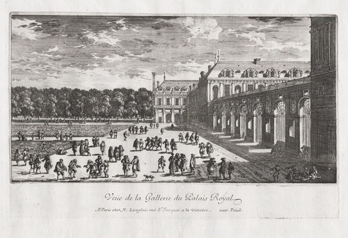 Paris palais royal garden - palais,