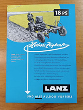 Original brochure Lanz Alldog
