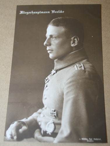 Fliegerhauptmann boelcke - ak,