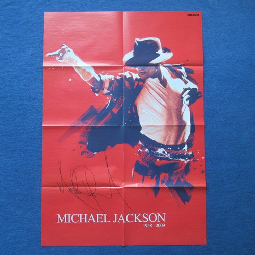 Michael jackson poster bravo - michael,
