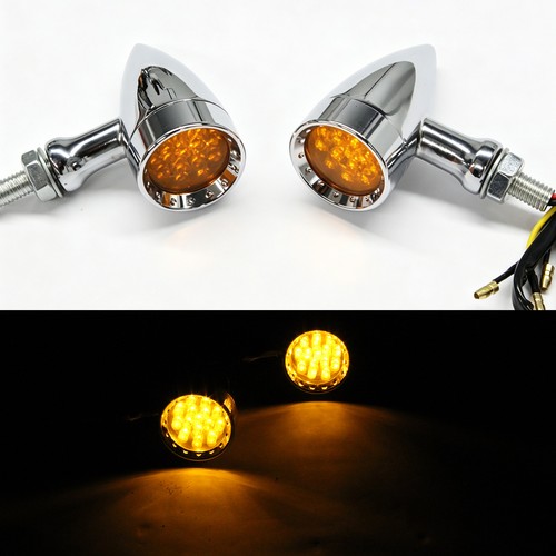 Chrome motorrad bullet led - chrome,