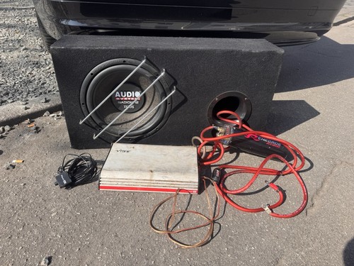 Subwoofer endstufe plus - +,